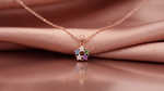 Load image into Gallery viewer, Silver Petal Necklace”