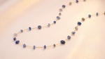 Load image into Gallery viewer, Blue Gem Necklace