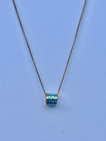Load image into Gallery viewer, Eternal Blue Charm Locket