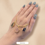 Load image into Gallery viewer, Luxe Raw Stone Statement Necklace