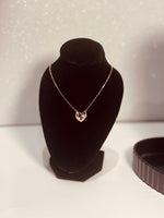 Load image into Gallery viewer, Rose Gold Sweetheart Pure Silver Necklace
