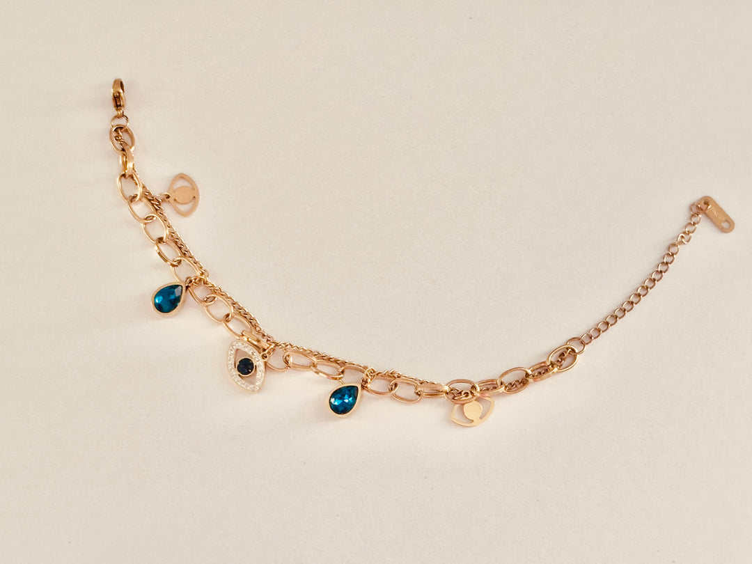 Evil Eye Charm Bracelet