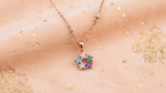 Load image into Gallery viewer, Silver Petal Necklace”
