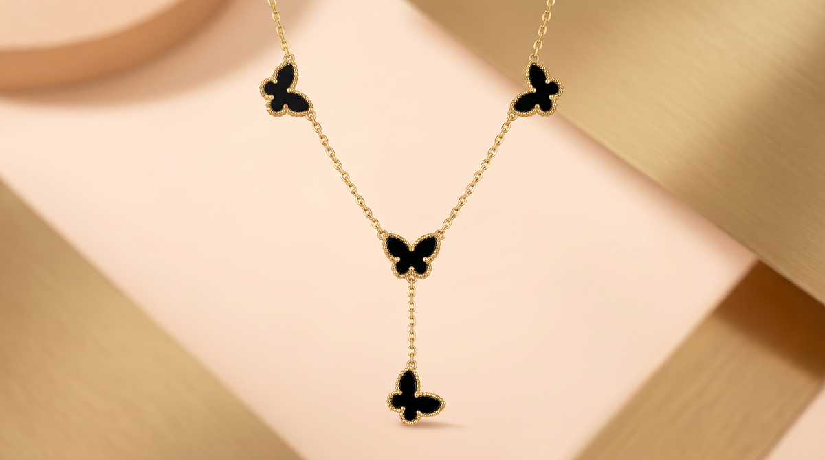 Butterfly elegance necklace