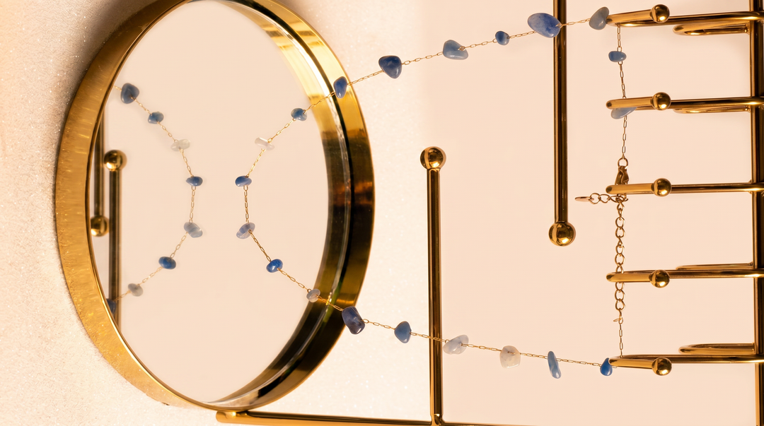 Blue Gem Necklace