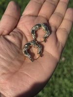 Load image into Gallery viewer, Twisted Hoops
