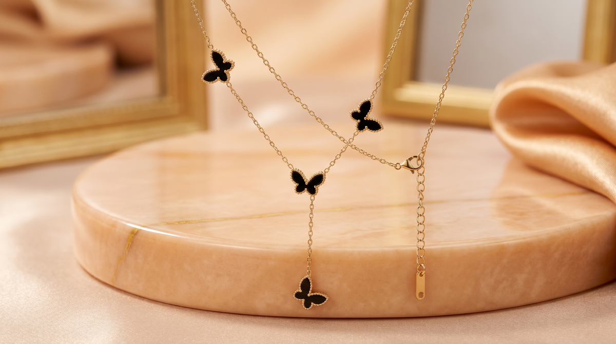 Butterfly elegance necklace