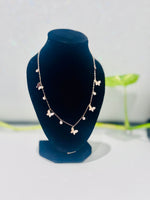 Load image into Gallery viewer, Pure silver butterfly charms chain
