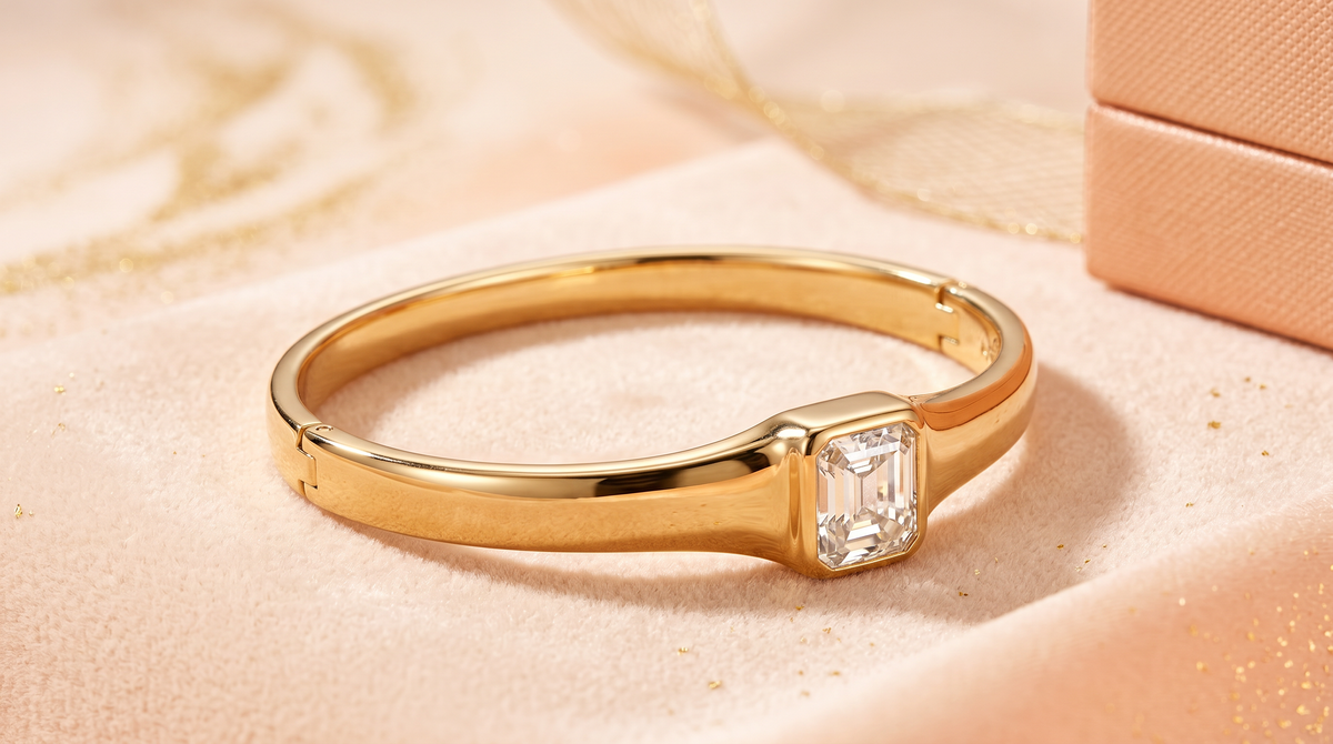 Modern luxe cuff