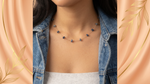 Load image into Gallery viewer, Blue Gem Necklace
