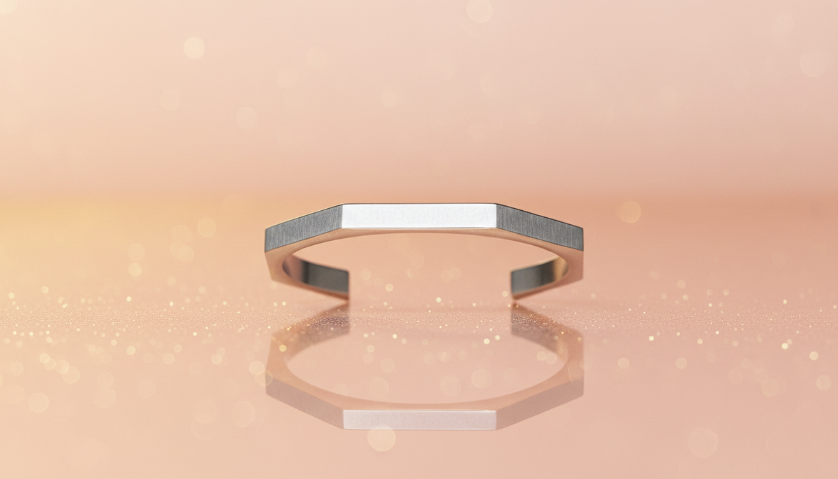 Bold minimalist geometric bracelet