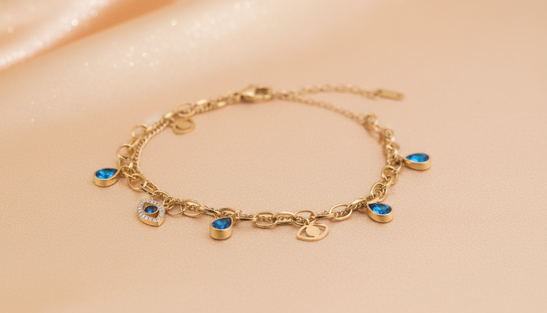 Evil Eye Charm Bracelet