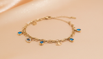 Load image into Gallery viewer, Evil Eye Charm Bracelet
