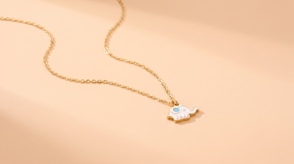 Gentle guardian charm necklace