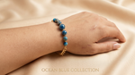 Load image into Gallery viewer, Blue Charm Bracelet
