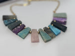 Load image into Gallery viewer, Bohemian Chic Natural Stone Necklace
