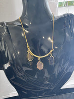 Load image into Gallery viewer, Luxe Raw Stone Statement Necklace
