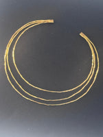 Load image into Gallery viewer, Elegant Triple Strand Neck Cuff
